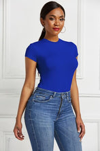 Load image into Gallery viewer, Round Neck Short Sleeve Bodysuit