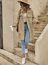 Load image into Gallery viewer, Collared Button Down Coat