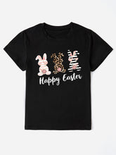 Load image into Gallery viewer, HAPPY EASTER Round Neck Short Sleeve T-Shirt