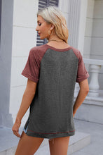 Load image into Gallery viewer, Round Neck Short Sleeve T-Shirt