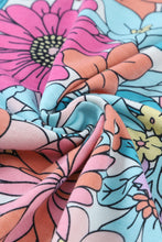 Load image into Gallery viewer, Floral Round Neck Sleeveless Dress