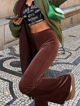 Load image into Gallery viewer, High Waist Flare Pants