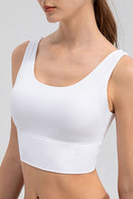 Load image into Gallery viewer, Scoop Neck Wide Strap Active Tank