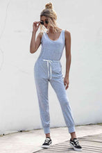 Load image into Gallery viewer, Knot Sleeveless Waist Jumpsuit