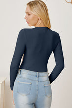 Load image into Gallery viewer, Zip Up Long Sleeve Bodysuit