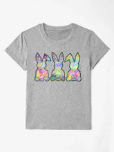 Load image into Gallery viewer, Rabbit Round Neck Short Sleeve T-Shirt