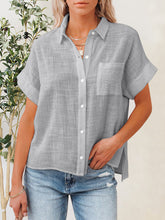 Load image into Gallery viewer, Button Up Short Sleeve Shirt