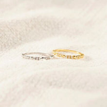 Load image into Gallery viewer, 925 Sterling Silver Inlaid Zircon Ring