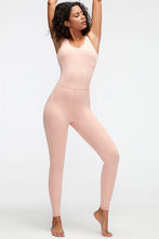 Load image into Gallery viewer, Crisscross Wide Strap Active Jumpsuit