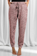 Load image into Gallery viewer, Full Size Leopard Drawstring Pocketed Pants
