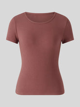 Load image into Gallery viewer, Round Neck Short Sleeve T-Shirt