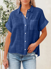 Load image into Gallery viewer, Button Up Short Sleeve Shirt