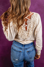 Load image into Gallery viewer, Ribbed Round Neck Long Sleeve Blouse