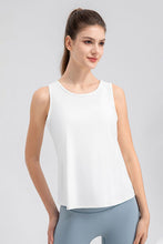 Load image into Gallery viewer, Wide Strap Round Neck Active Tank