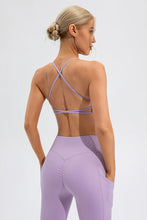 Load image into Gallery viewer, Crisscross Spaghetti Strap Active Cami