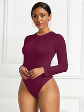 Load image into Gallery viewer, Round Neck Long Sleeve Bodysuit
