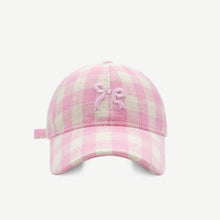 Load image into Gallery viewer, Bow Graphic Cotton Baseball Hat
