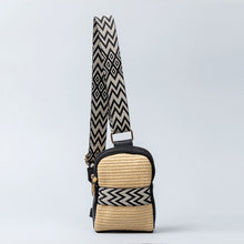 Load image into Gallery viewer, Straw Braided Crossbody Bag
