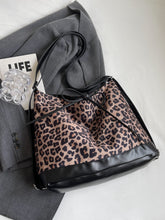 Load image into Gallery viewer, Leopard Dual Purpose Crossbody Bag
