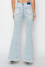 Load image into Gallery viewer, Risen Full Size High Rise Front Patch Pocket Flare Jeans
