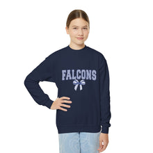 Load image into Gallery viewer, Youth Falcons Gingham Coquette Tee, Sweatshirts
