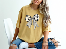 Load image into Gallery viewer, Preppy Soccer Bow Tee
