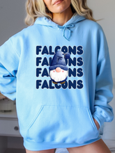 Load image into Gallery viewer, Falcons Winter Gnome Tee, Crewneck, Sweatshirt
