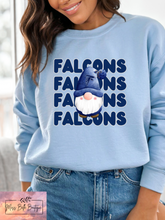 Load image into Gallery viewer, Falcons Winter Gnome Tee, Crewneck, Sweatshirt
