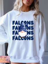 Load image into Gallery viewer, Falcons Winter Gnome Tee, Crewneck, Sweatshirt
