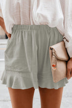 Load image into Gallery viewer, Full Size Ruffled Elastic Waist Shorts
