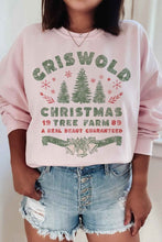 Load image into Gallery viewer, CHRISTMAS TREE FARM GRAPHIC SWEATSHIRT
