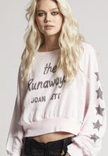 Load image into Gallery viewer, Joan Jett The Runaways Cropped Sweatshirt
