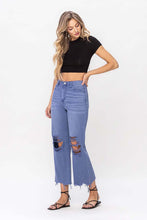 Load image into Gallery viewer, 90&quot;s Vintage Crop Flare Jeans
