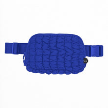 Load image into Gallery viewer, CC Quilted Puffer Belt Fanny Bag - Authentic C.C
