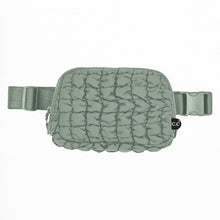 Load image into Gallery viewer, CC Quilted Puffer Belt Fanny Bag - Authentic C.C
