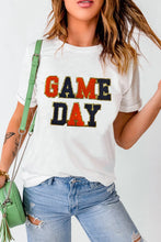 Load image into Gallery viewer, GAME DAY Round Neck Short Sleeve T-Shirt
