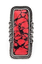 Load image into Gallery viewer, Oversize Vintage Inspired Stone Stretch Ring
