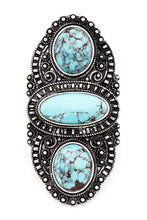 Load image into Gallery viewer, Vintage Inspired Oversize Stone Stretch Ring

