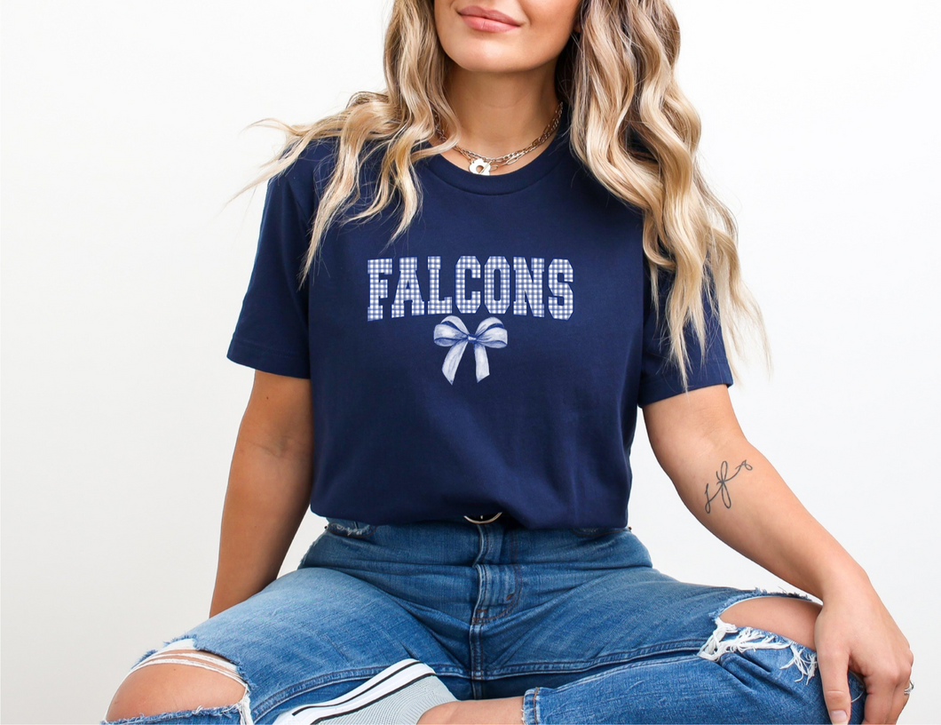 Falcons Gingham Coquette Tee, Sweatshirts