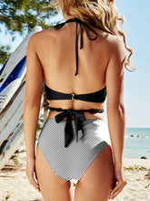 Load image into Gallery viewer, Cutout Halter Neck Two-Piece Swim Set
