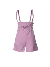 Load image into Gallery viewer, Drawstring Wide Strap Overalls with Pockets

