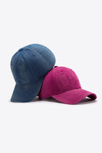 Load image into Gallery viewer, Distressed Adjustable Baseball Cap
