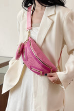 Load image into Gallery viewer, PU Leather Crossbody Bag with Coin Purse
