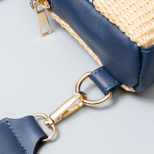 Load image into Gallery viewer, Straw Braided Crossbody Bag
