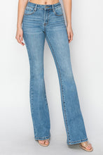 Load image into Gallery viewer, RISEN Mid Rise Flare Jeans with Pockets
