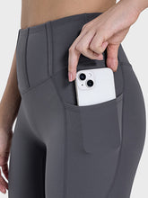 Load image into Gallery viewer, Pocketed High Waist Active Leggings
