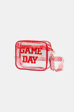 Load image into Gallery viewer, Zenana GAME DAY Stadium Approved Transparent Crossbody Bag
