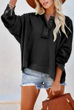 Load image into Gallery viewer, Exposed Seam Long Sleeve Hoodie
