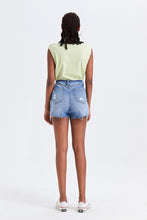 Load image into Gallery viewer, BAYEAS High Rise Bandless Denim Shorts
