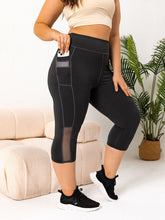 Load image into Gallery viewer, Plus Size Pocketed High Waist Active Leggings
